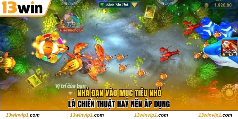 Nhả đạn vào mục tiêu nhỏ là chiến thuật hay